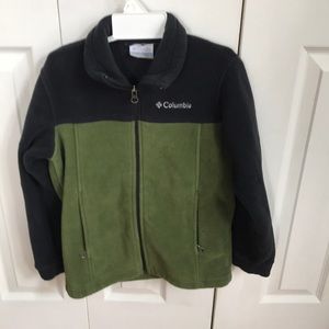 Columbia polar fleece full zipper jacket